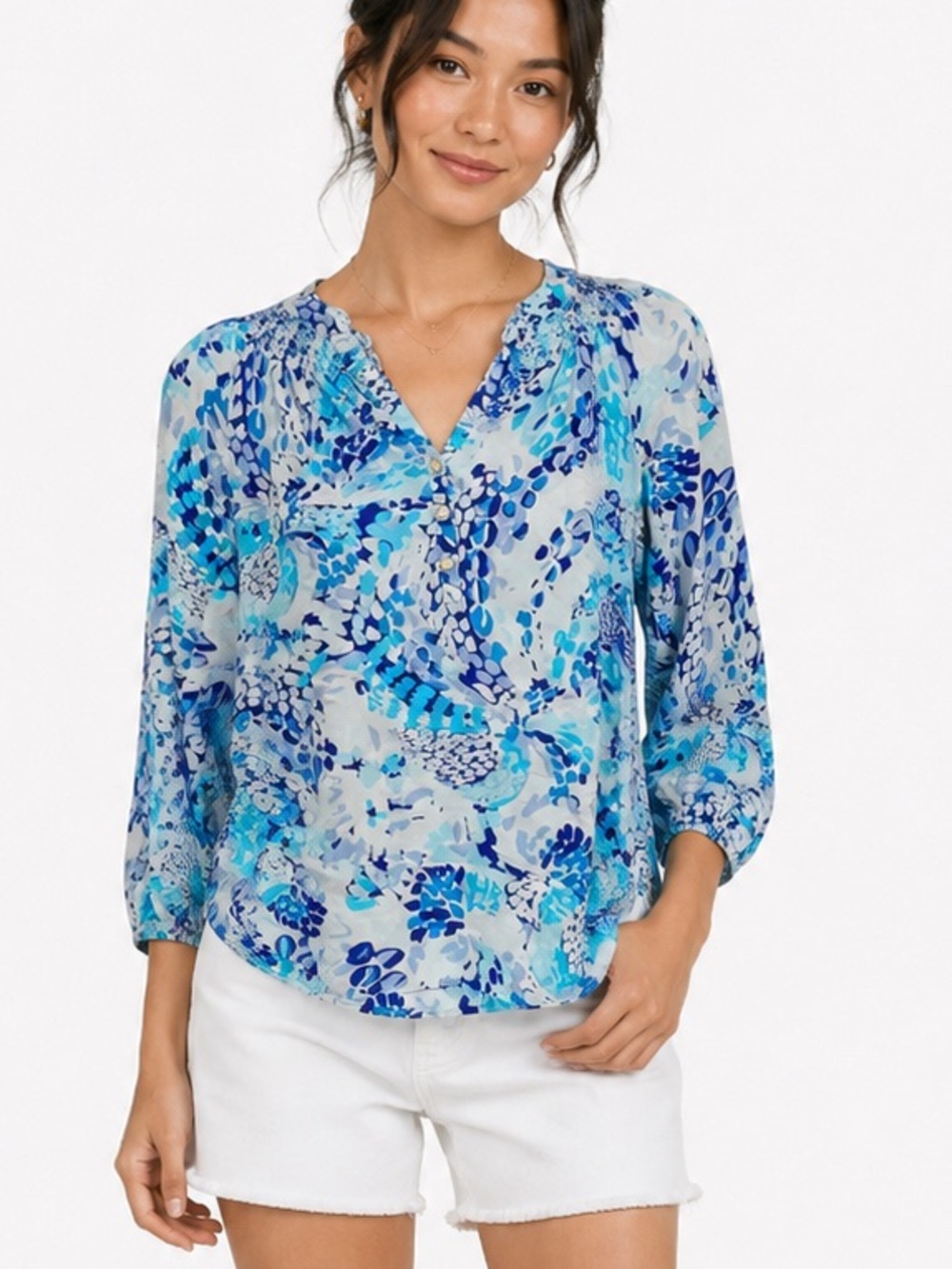 Lilly Pulitzer Silk Top Size XXS